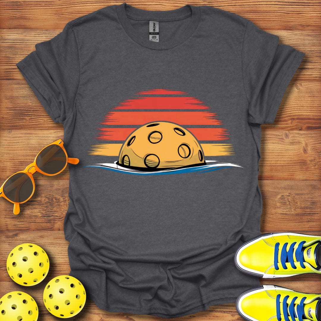 Vintage Pickleball Sunset T-Shirt