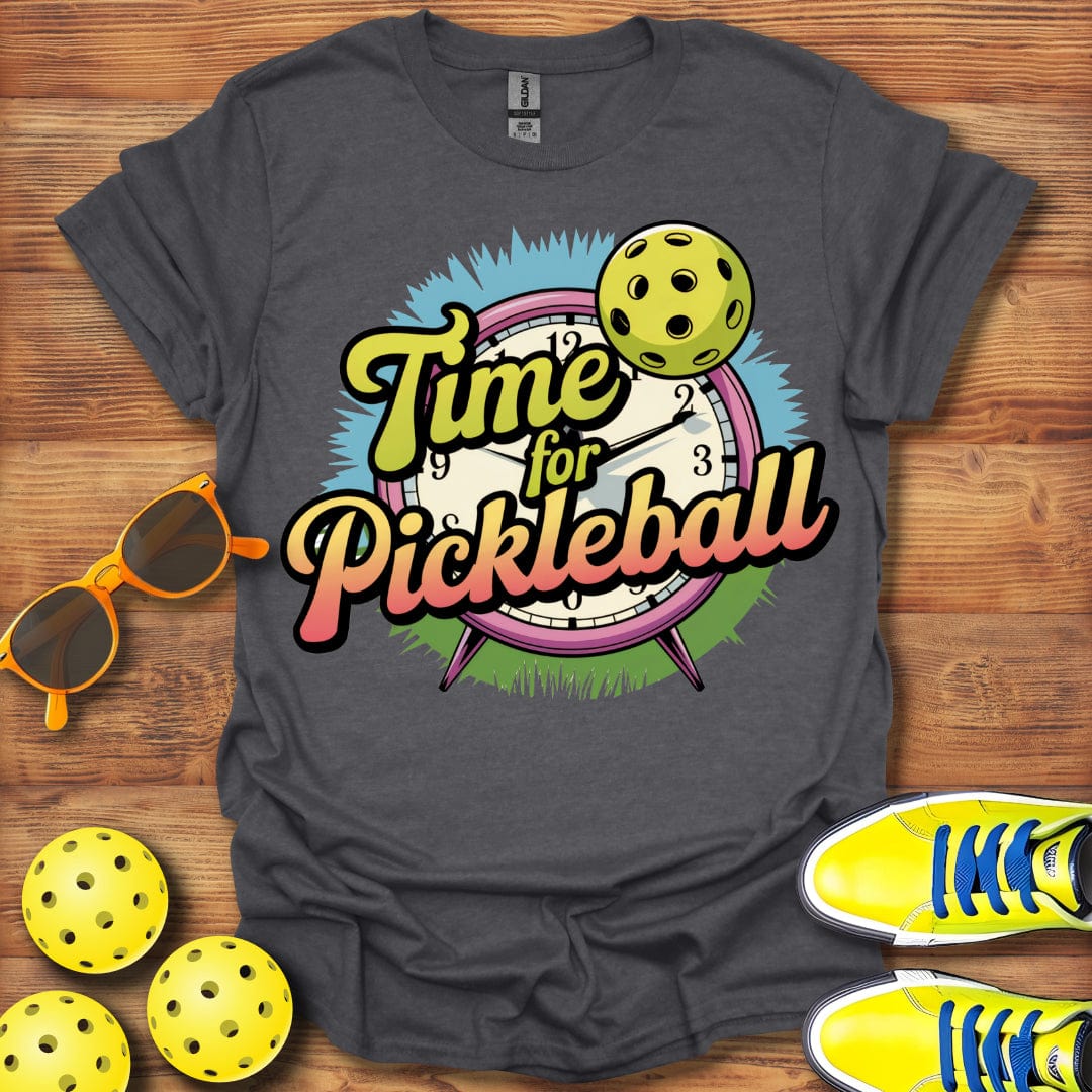 Time For Pickleball Retro T-Shirt