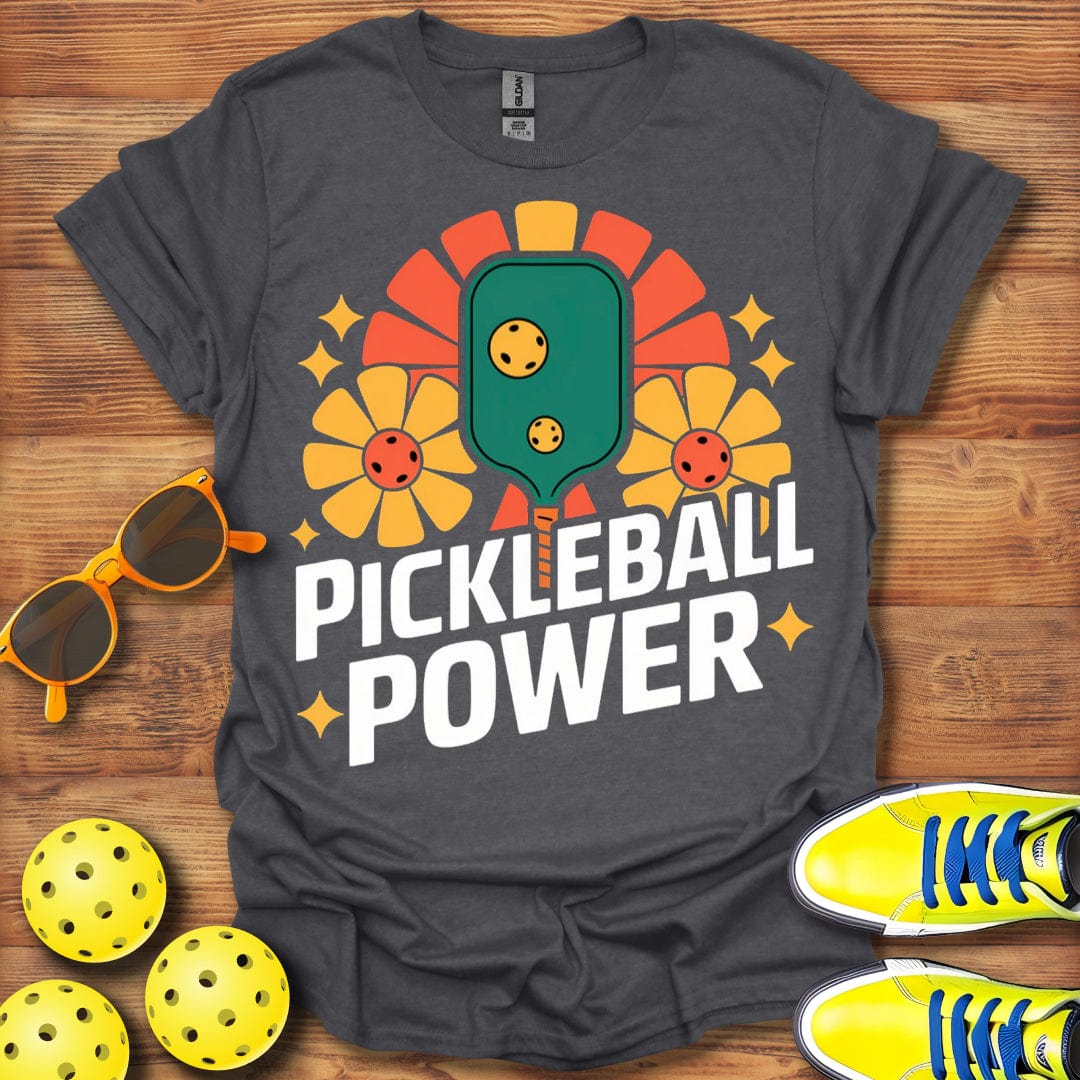 Retro Pickleball Power T-Shirt