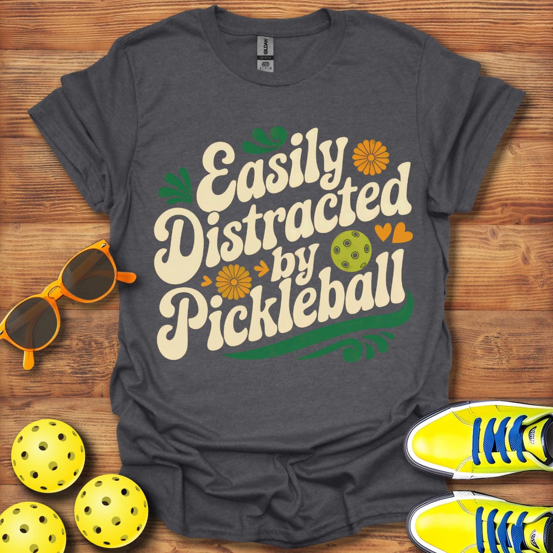 Distracted by Pickleball T-Shirt