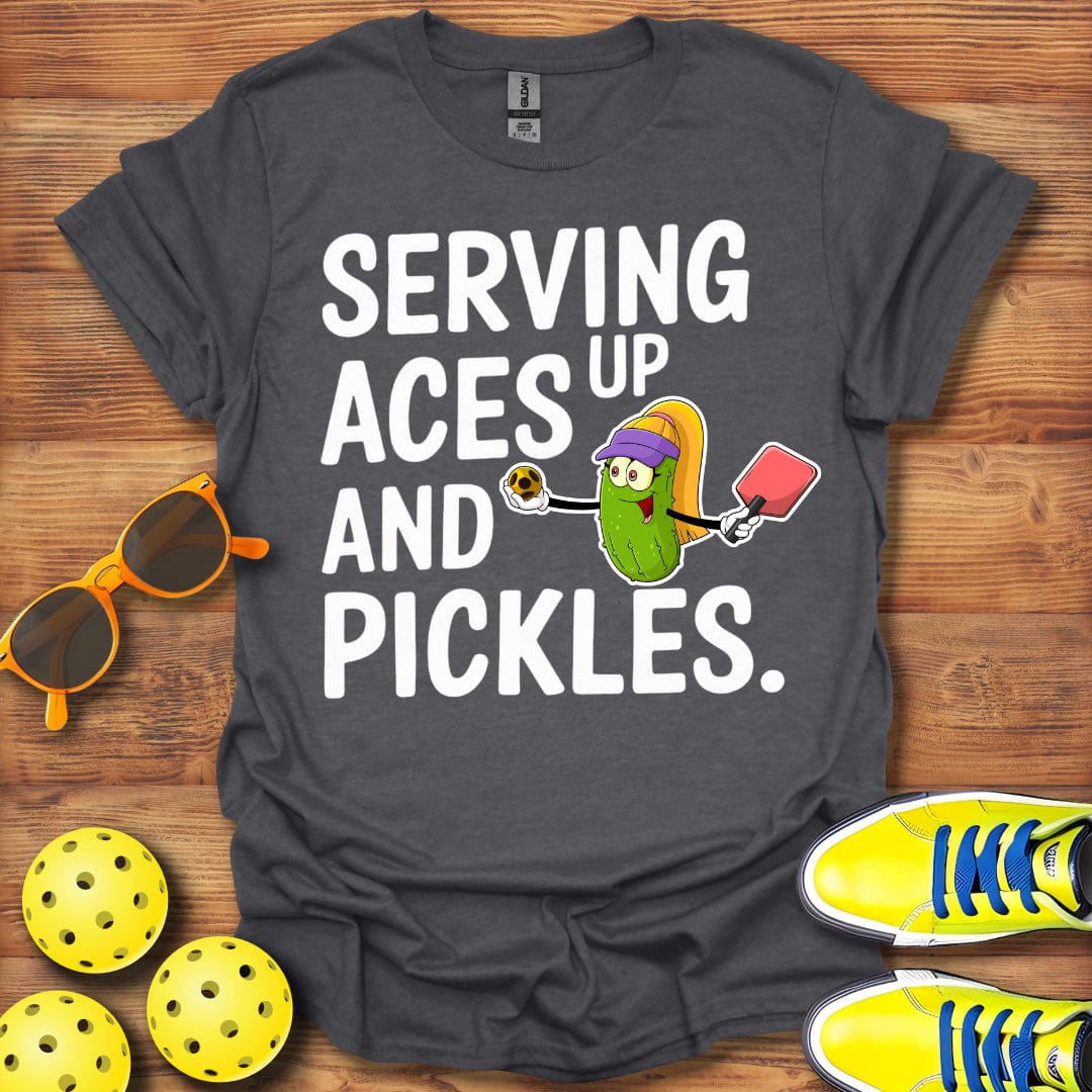 Aces and Pickles Pickleball T-Shirt