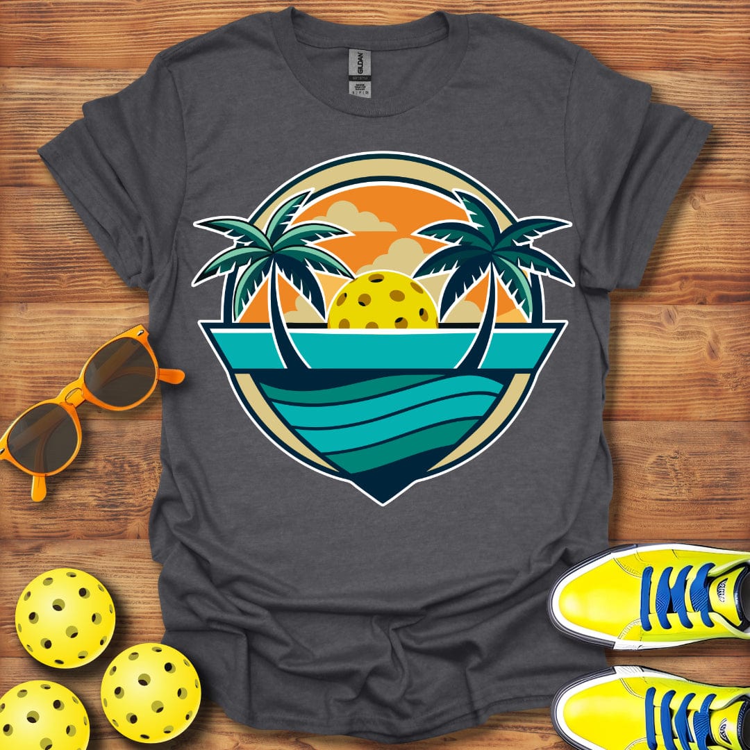 Pickleball Sunrise Paradise T-Shirt
