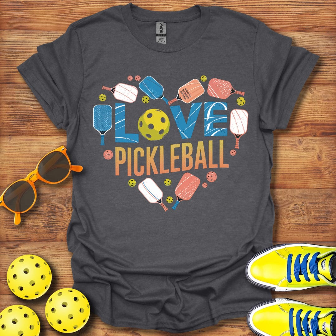 Love Pickleball Paddles T-Shirt