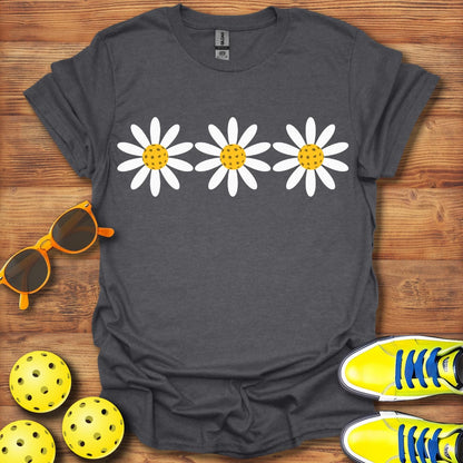Three Daisy Pickleball T-Shirt