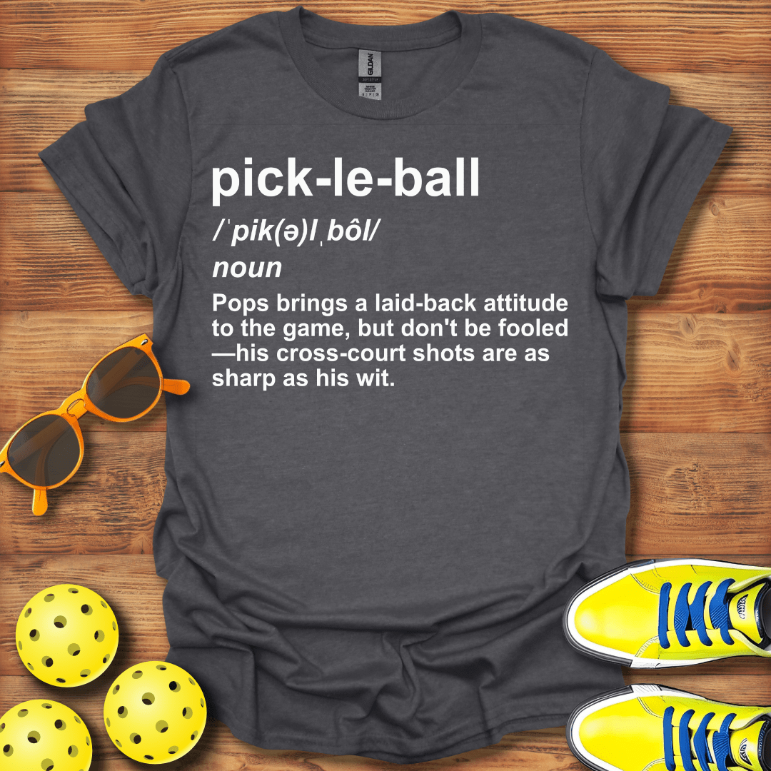 Definition Pops Pickleball T-Shirt