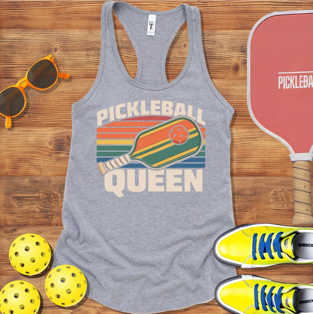 Pickleball Queen Racerback Tank Top