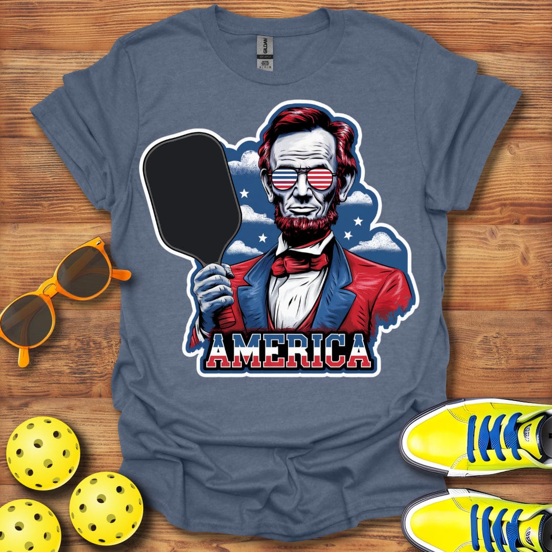 President Lincoln's Pickleball T-Shirt