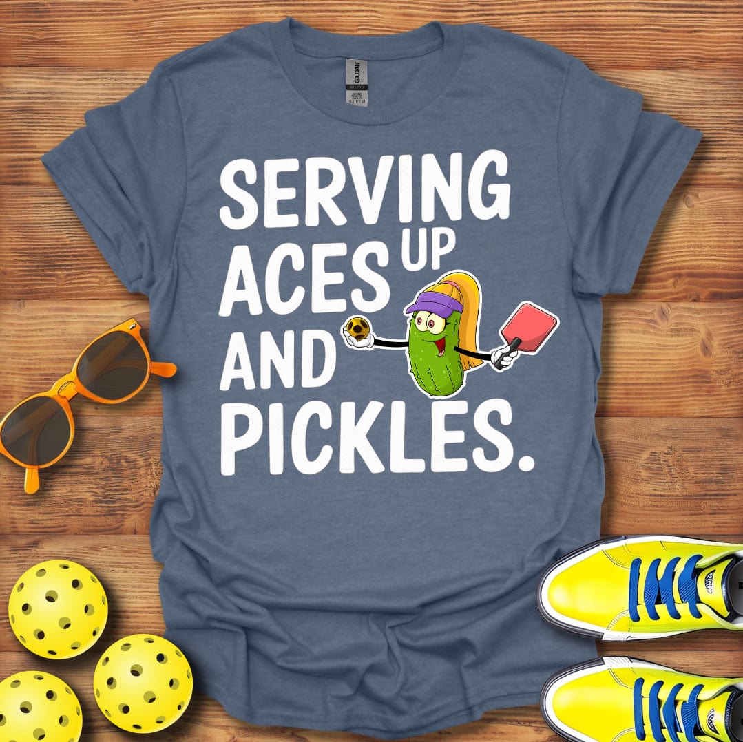 Aces and Pickles Pickleball T-Shirt