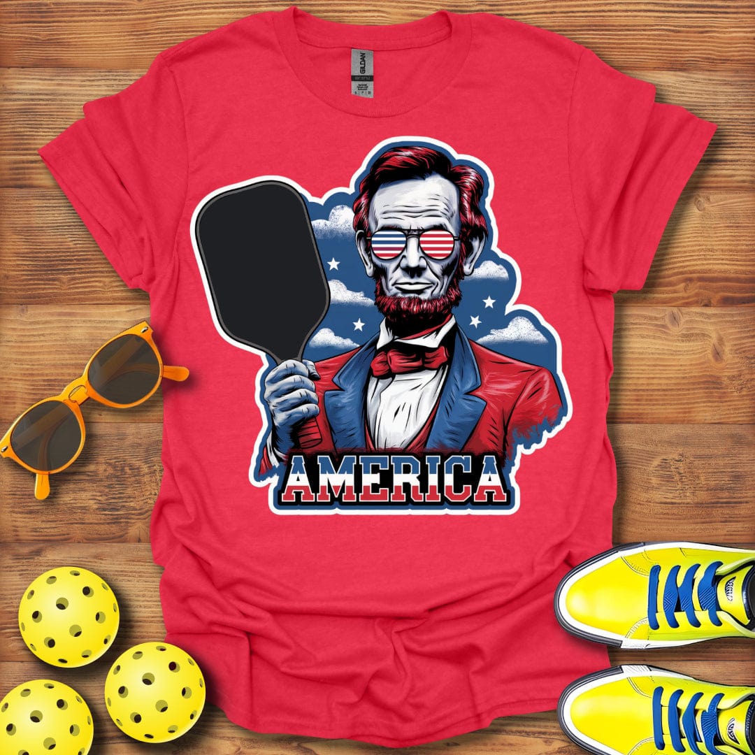 President Lincoln's Pickleball T-Shirt