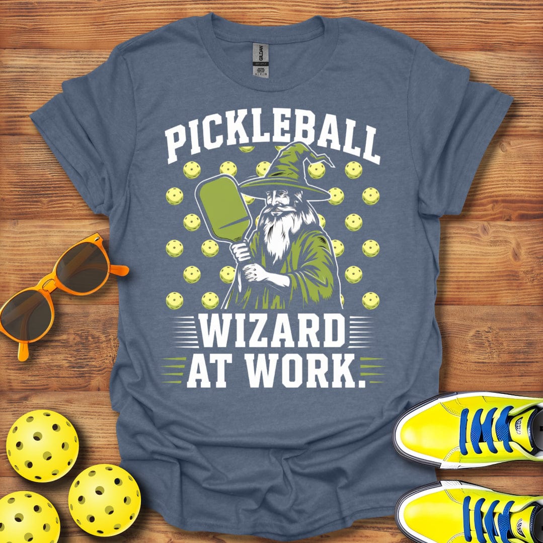 Pickleball Wizard At Work T-Shirt