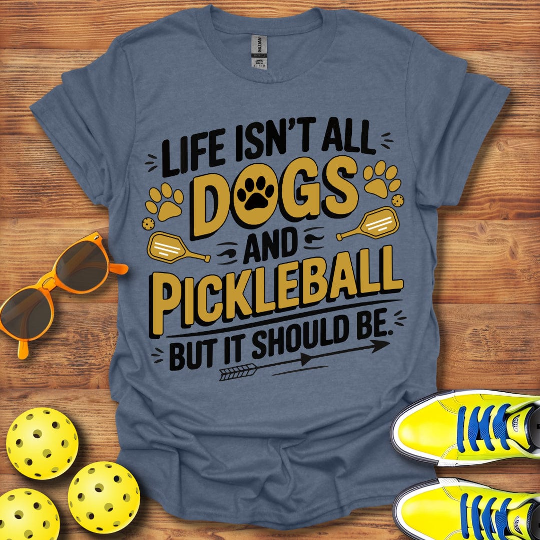 Dogs And Pickleball T-Shirt