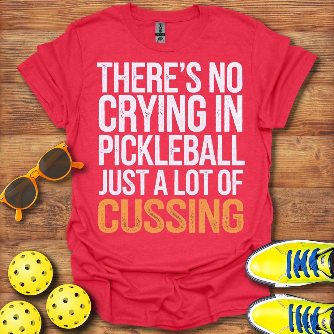 No Crying Pickleball T-Shirt