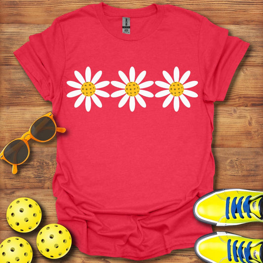 Three Daisy Pickleball T-Shirt