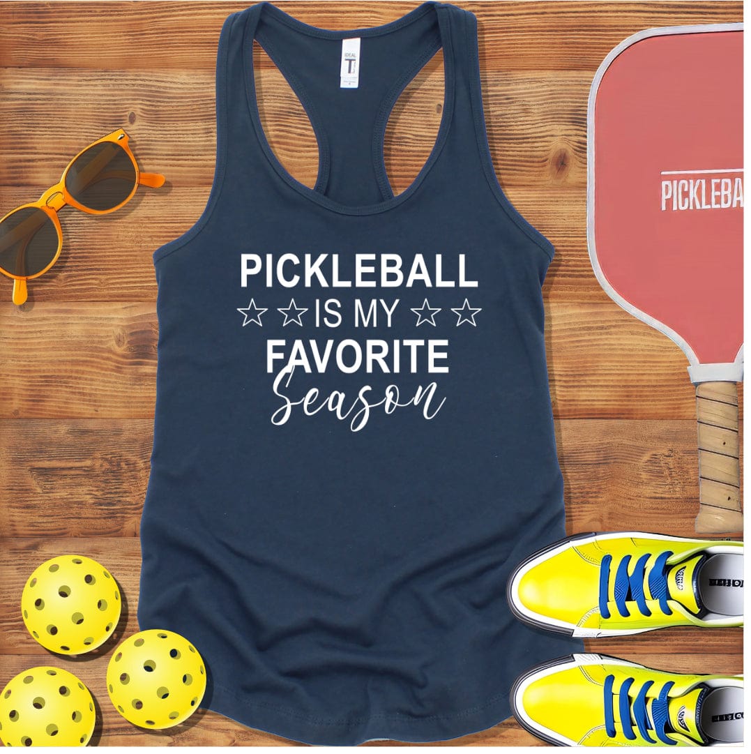Pickleball Favorite Season Racerback Tank for Women