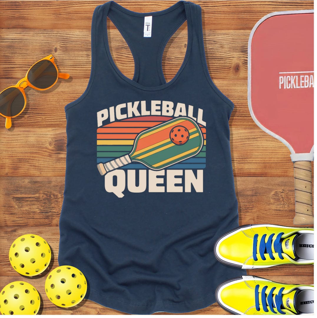Pickleball Queen Racerback Tank Top