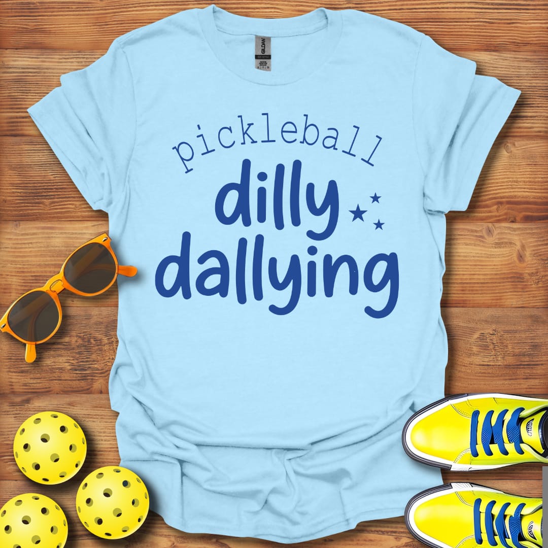 Dilly Dallying Unisex Pickleball T-Shirt