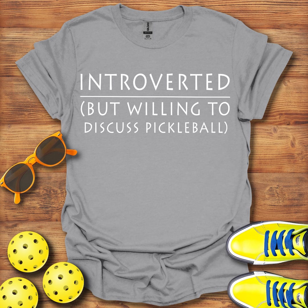 Willing To Discuss Pickleball T-Shirt