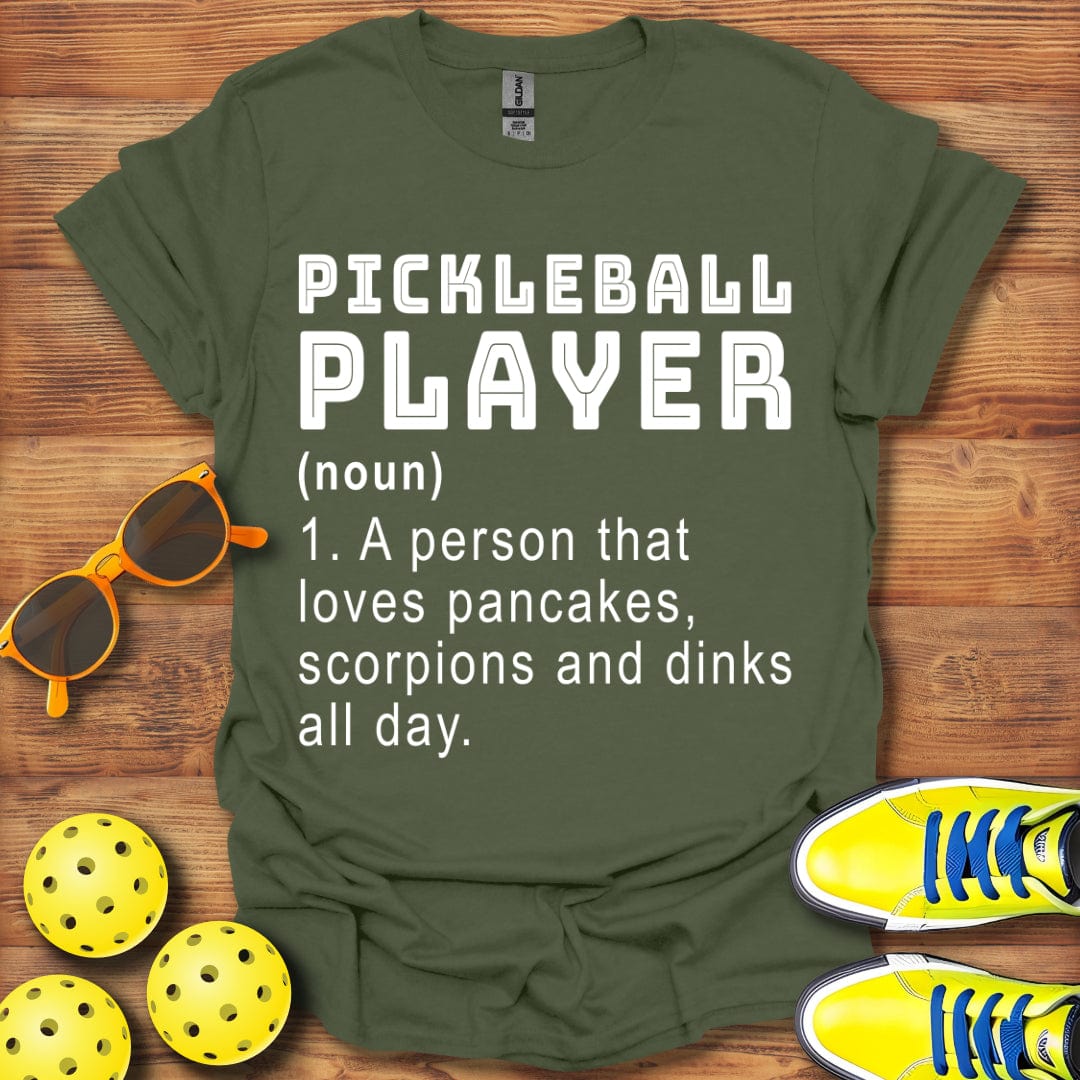 Pickleball Player Noun T-Shirt