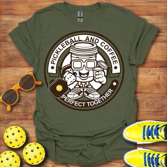 Pickleball And Coffee T-Shirt