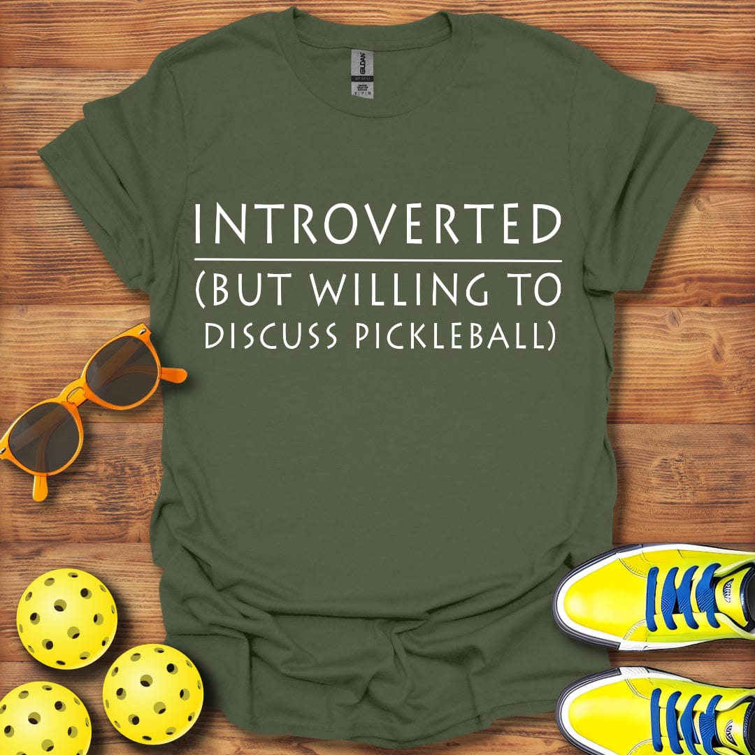 Willing To Discuss Pickleball T-Shirt