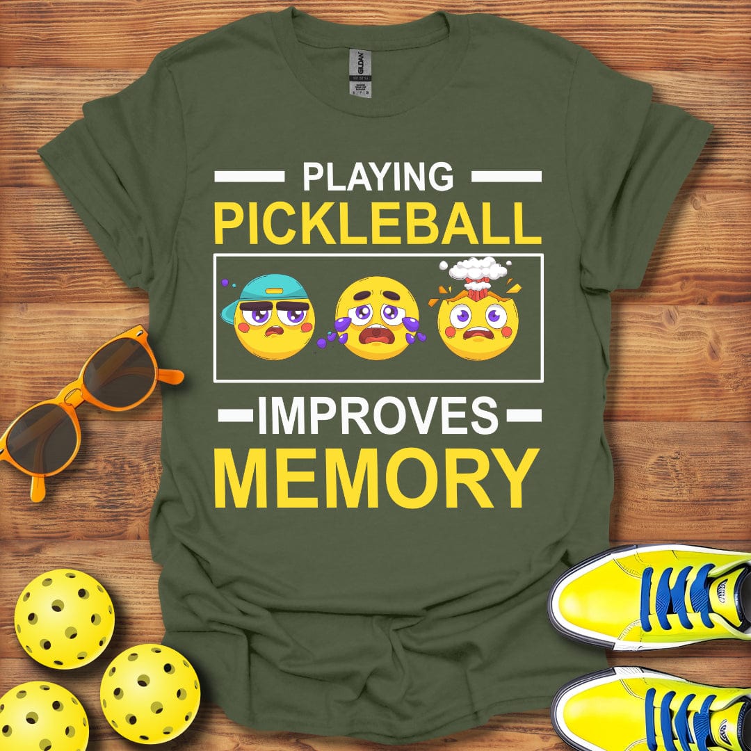 Pickleball Improves Memory T-Shirt