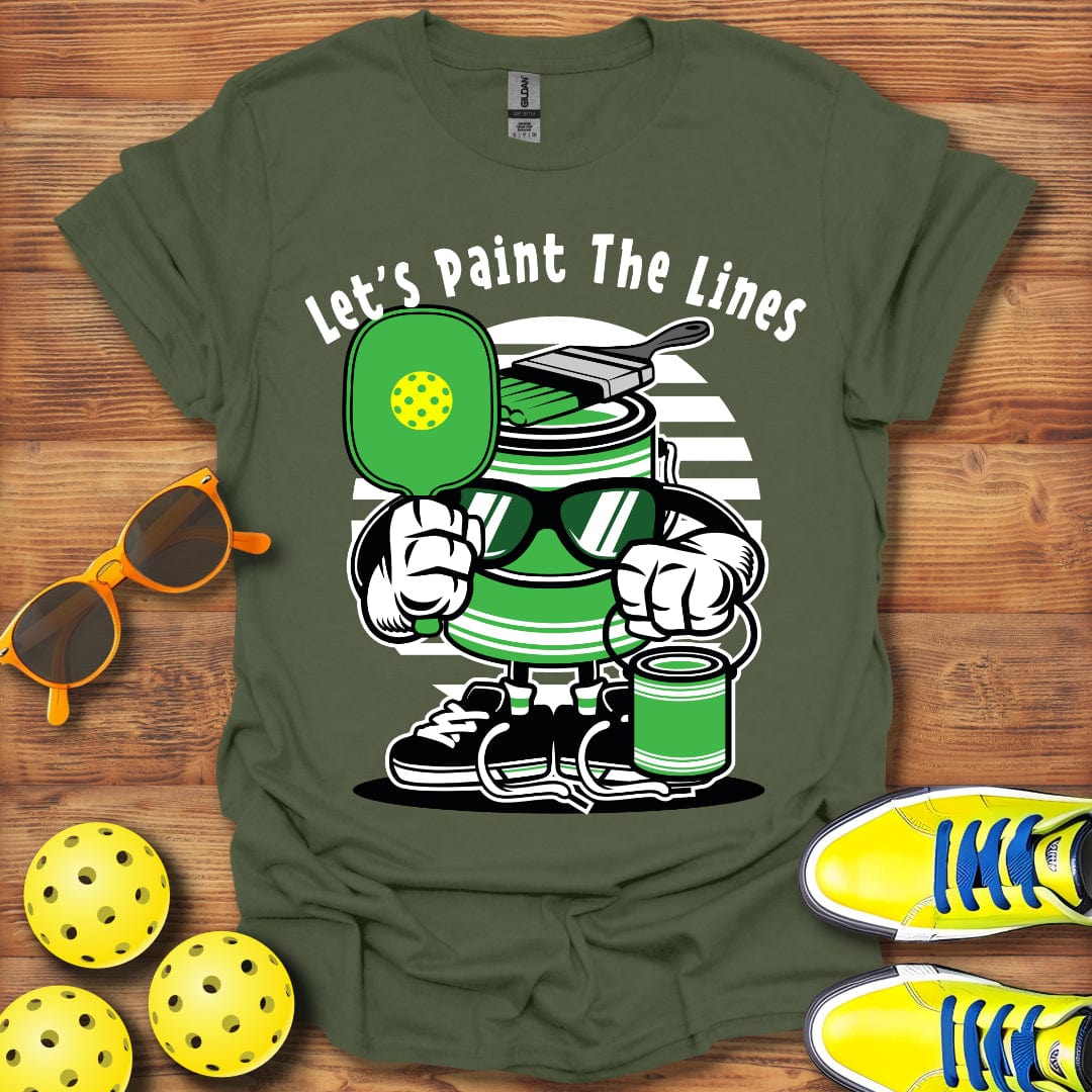 Let's Paint The Lines T-Shirt