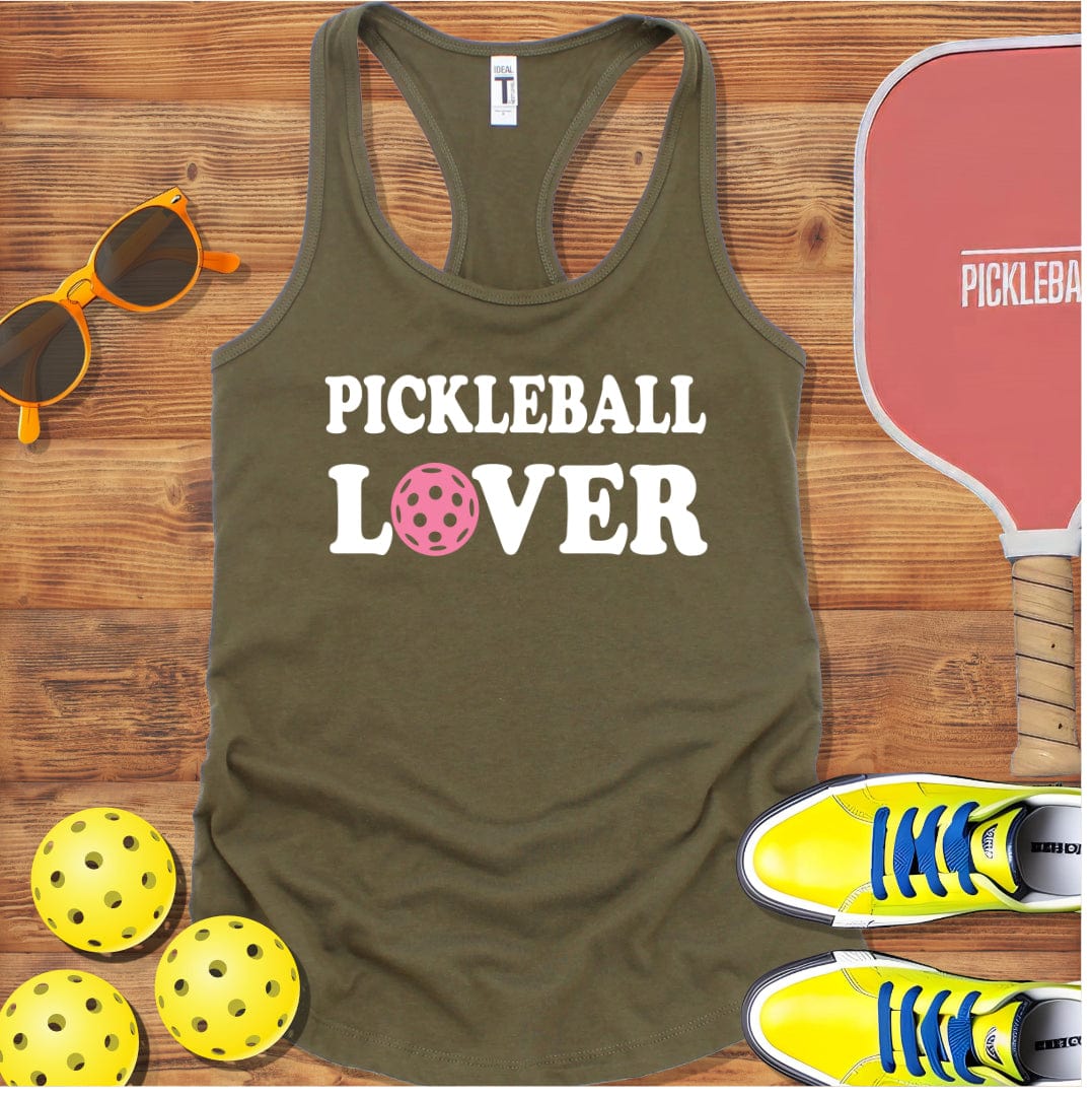 Pickleball Lover Racerback Tank Top
