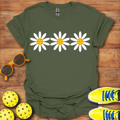 Three Daisy Pickleball T-Shirt
