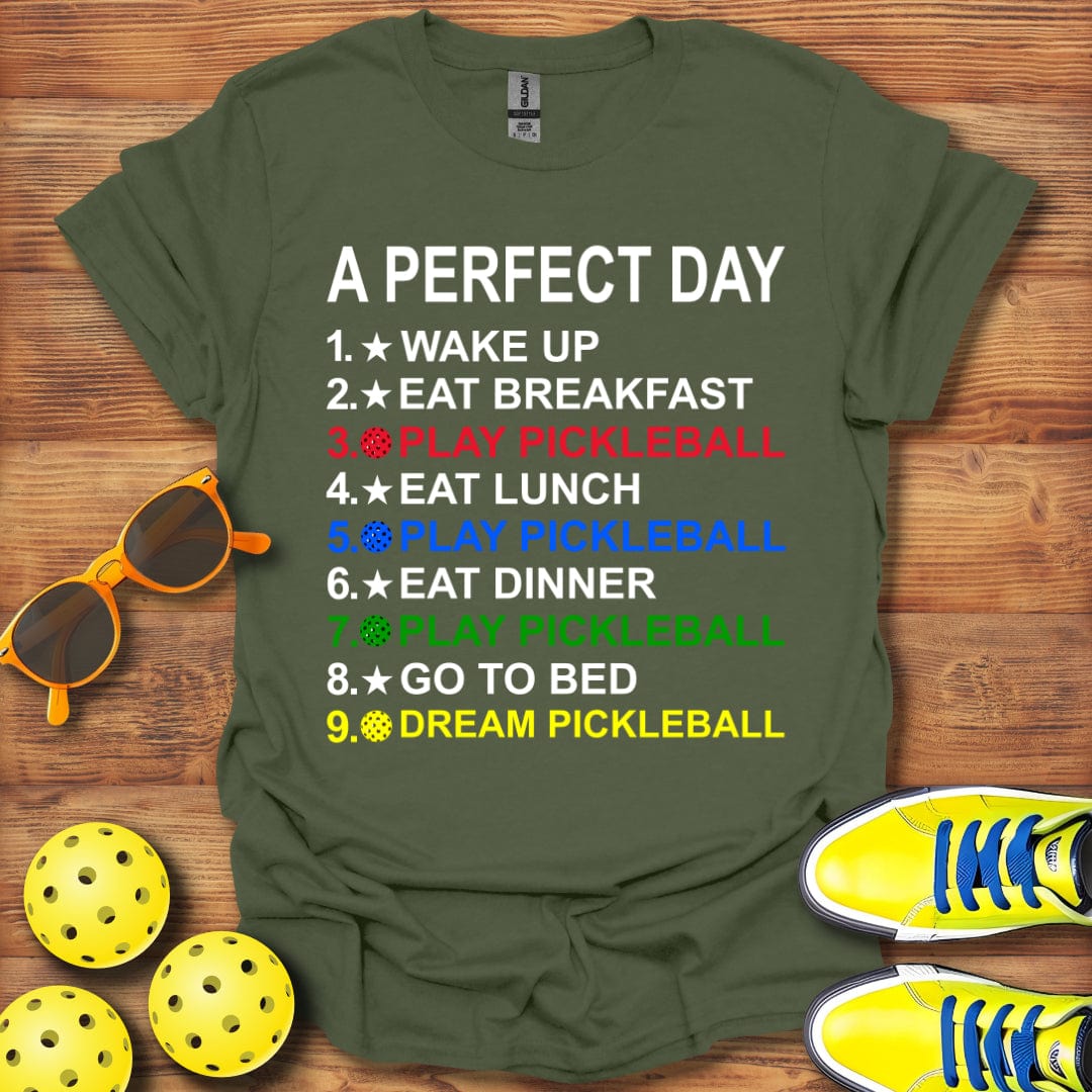 Perfect Pickleball Day T-Shirt