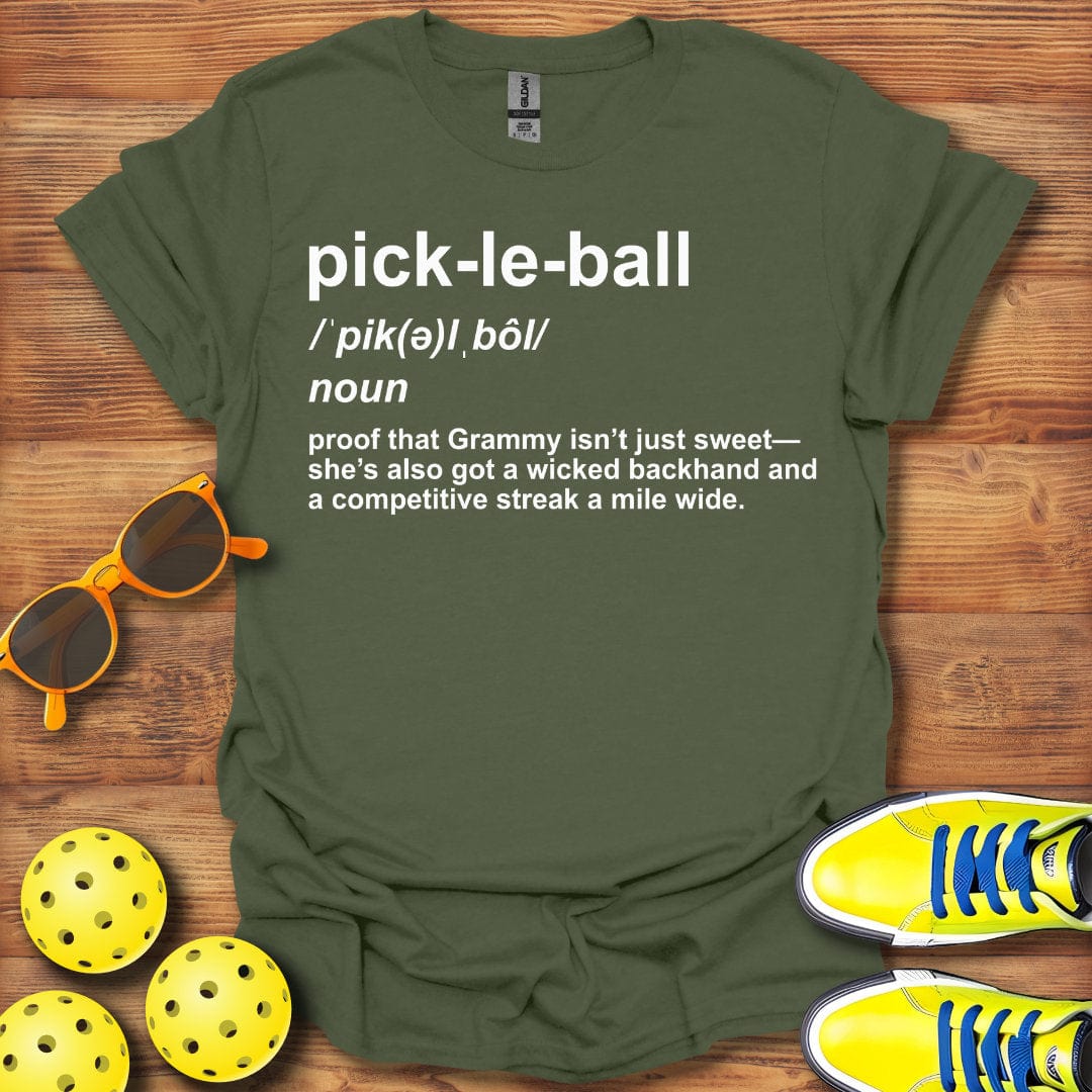 Grammy Definition Pickleball T-Shirt