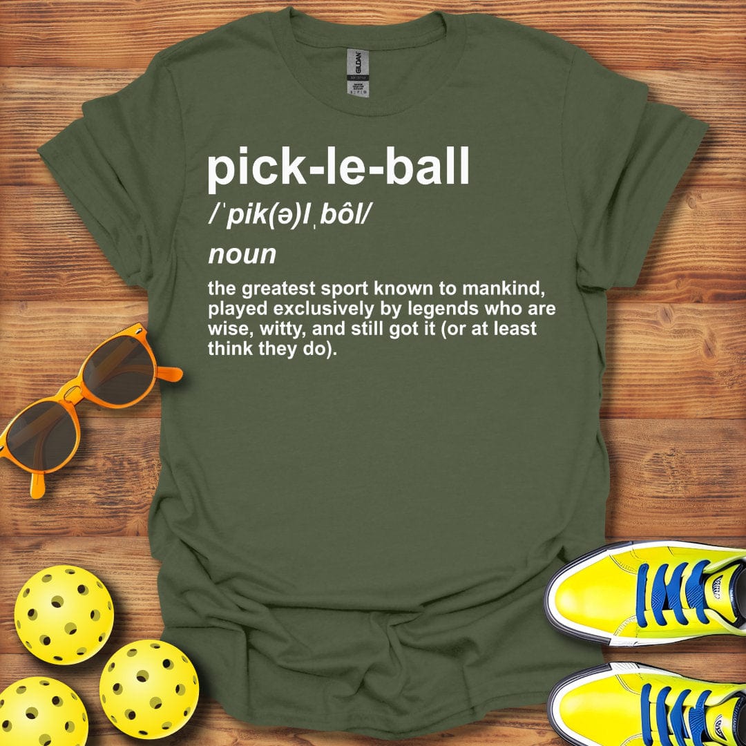 Male Definition Pickleball T-Shirt