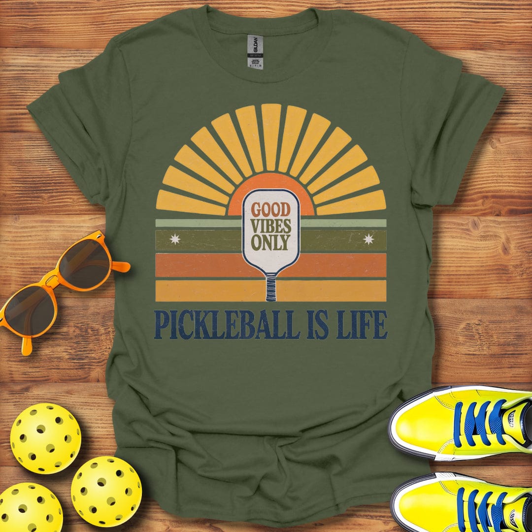 Retro Pickleball Is Life T-Shirt