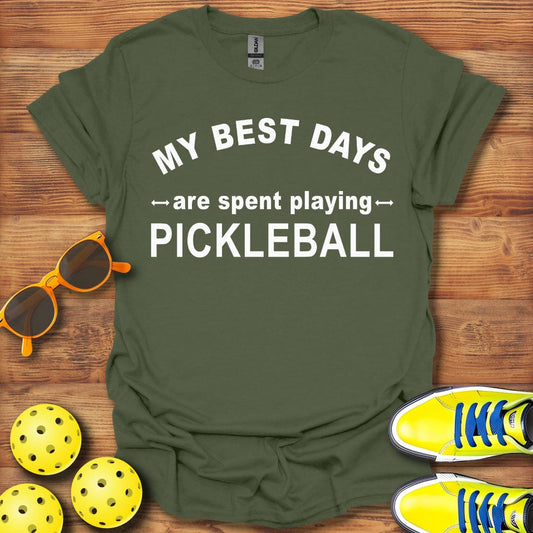My Best Days Pickleball T-Shirt
