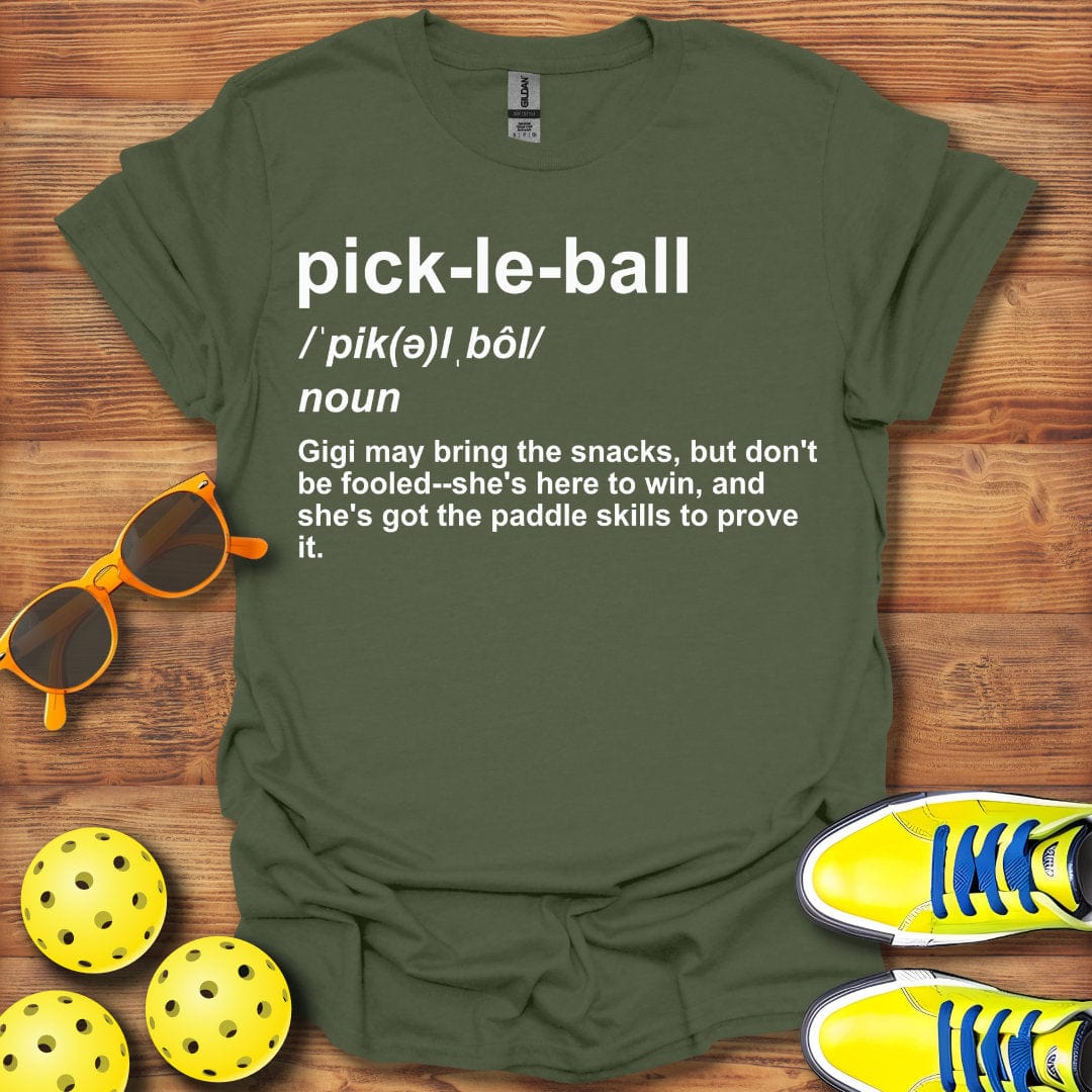 Gigi Definition Pickleball T-Shirt
