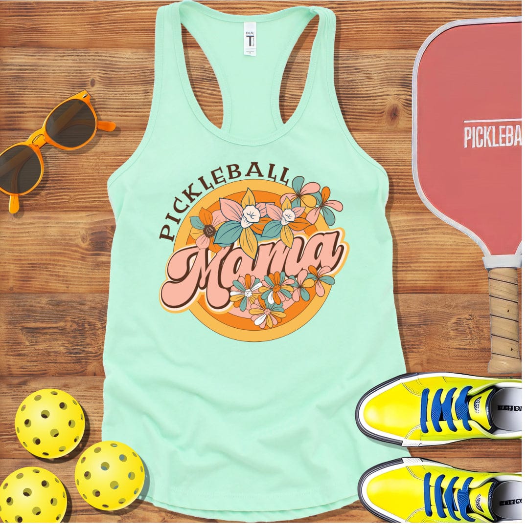 Pickleball Mama Racerback Tank Top