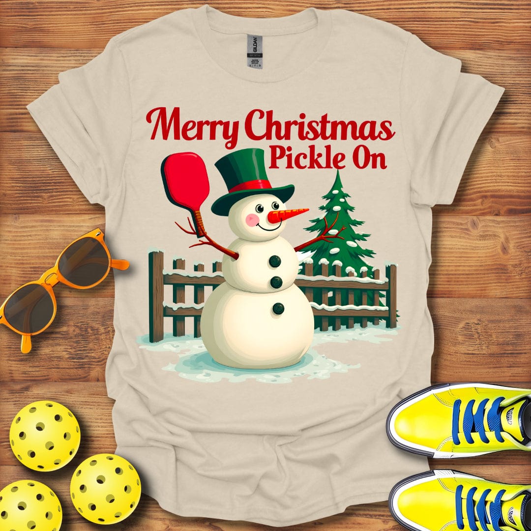 Merry Christmas Pickle On T-Shirt