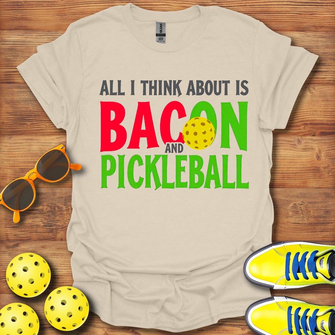 Like Bacon And Pickleball T-Shirt