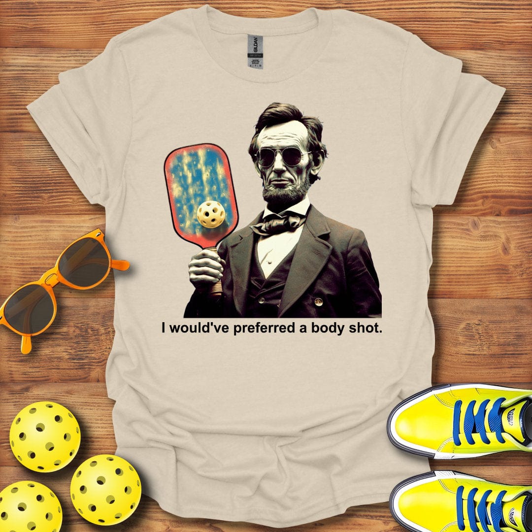 Lincoln Body Shot Pickleball T-Shirt