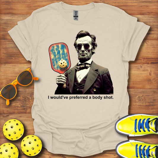 Lincoln Body Shot Pickleball T-Shirt