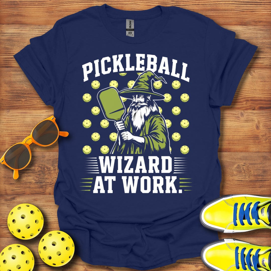 Pickleball Wizard At Work T-Shirt
