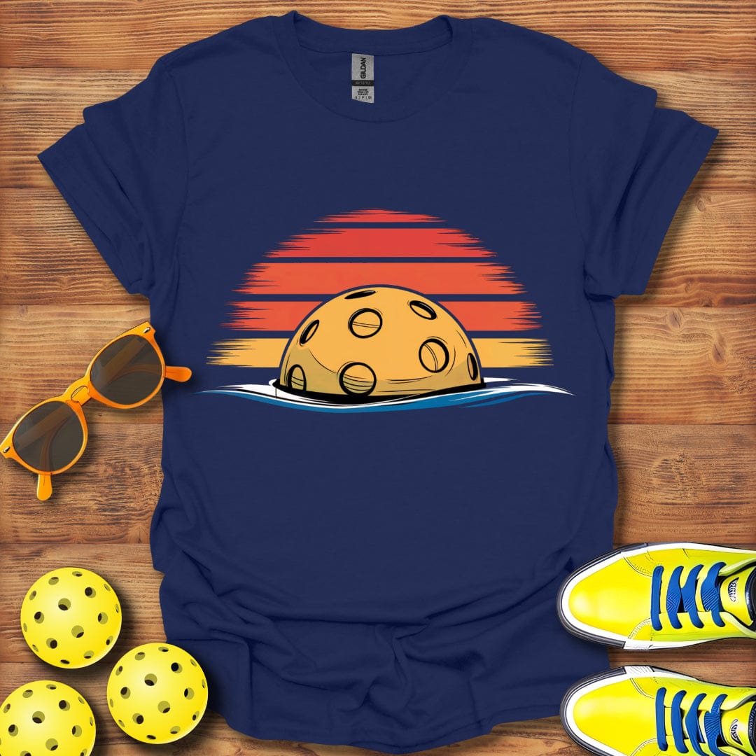 Vintage Pickleball Sunset T-Shirt