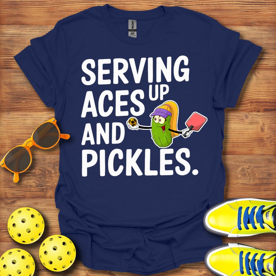 Aces and Pickles Pickleball T-Shirt