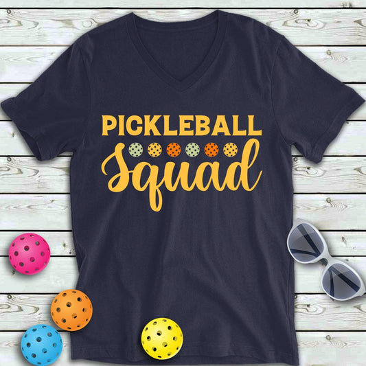 Pickleball  Squad V-Neck Tee