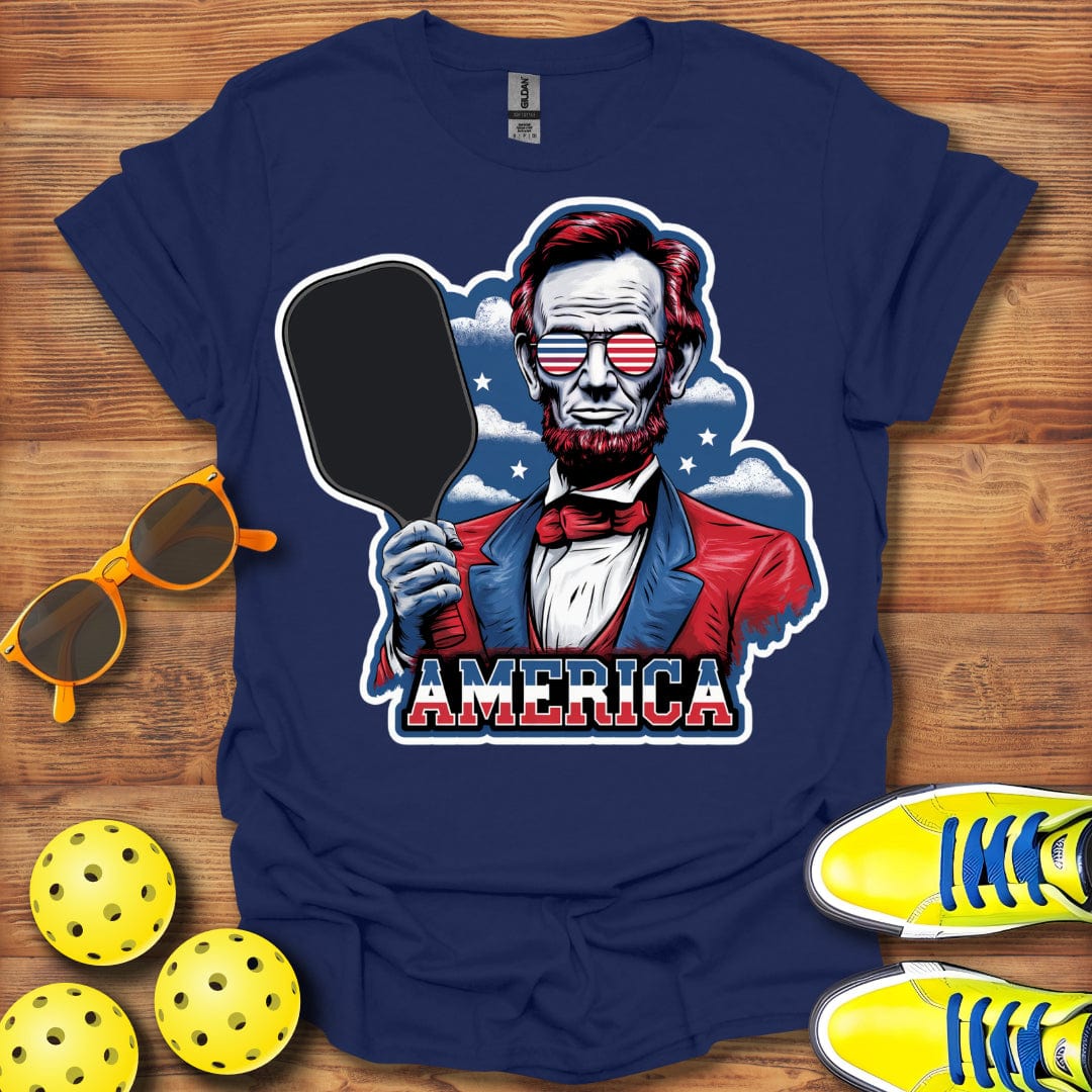 President Lincoln's Pickleball T-Shirt