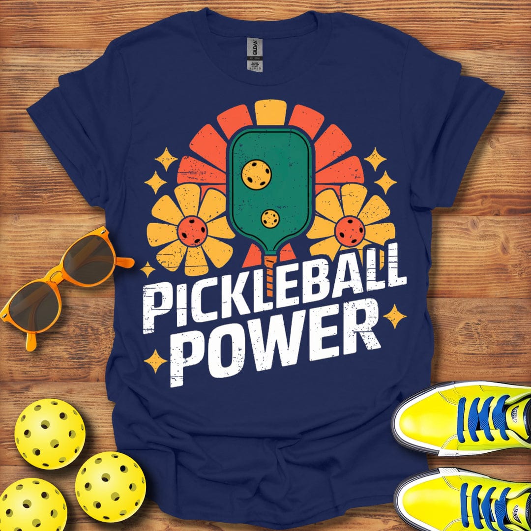 Distressed Pickleball Power T-Shirt
