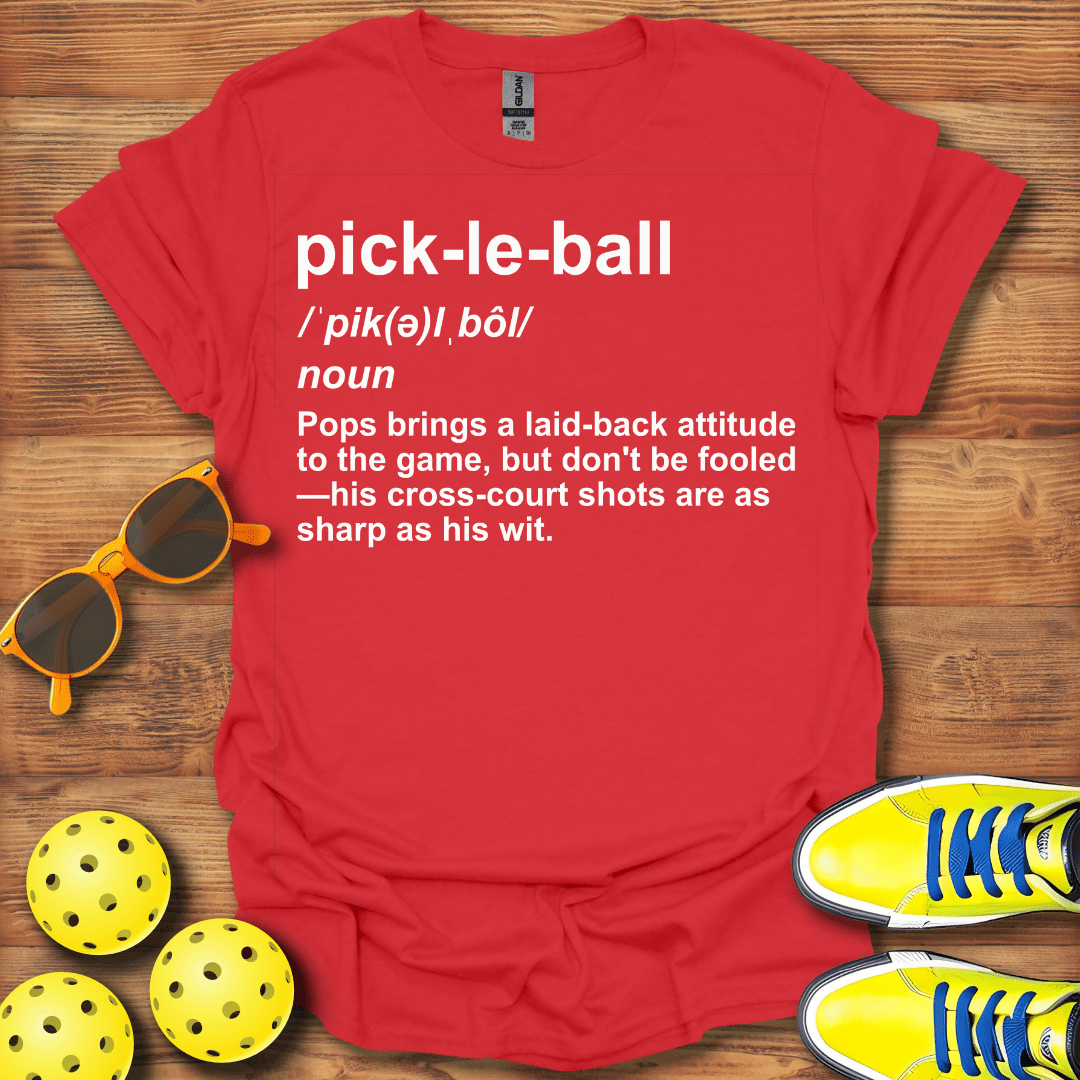 Definition Pops Pickleball T-Shirt