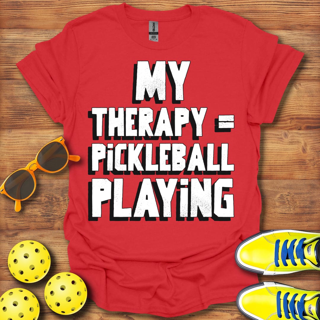 My Therapy = Pickleball  T-Shirt