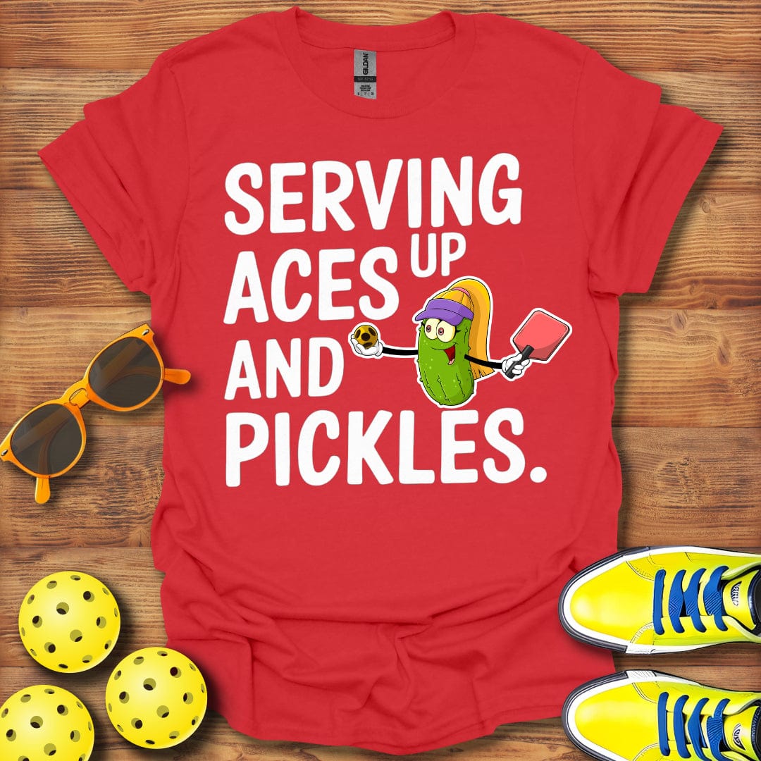 Aces and Pickles Pickleball T-Shirt