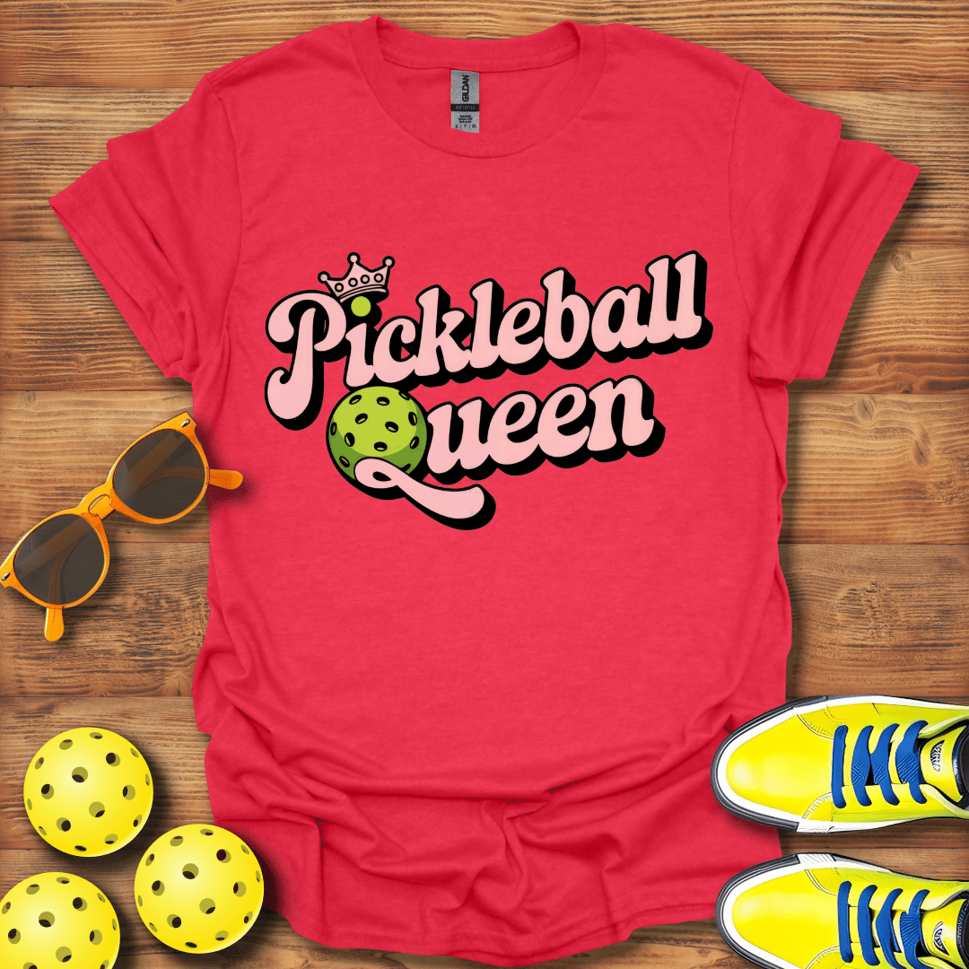 Retro Vintage Pickleball Queen T-Shirt