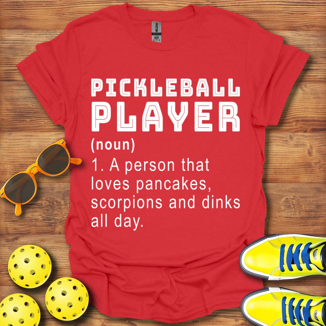 Pickleball Player Noun T-Shirt